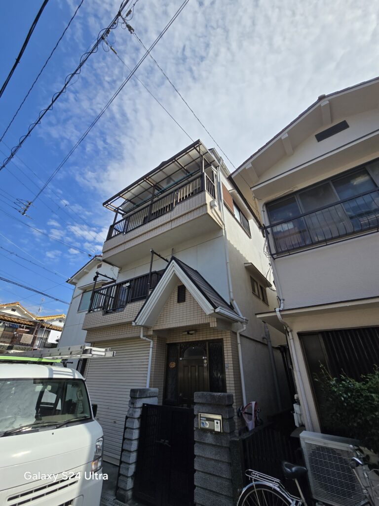 雨漏り修理 施工前の写真