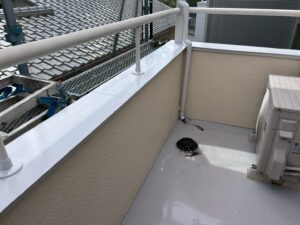 雨漏り修理 付帯部塗装
