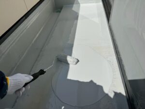 防水塗装工事 プルーフロンバリュー塗布