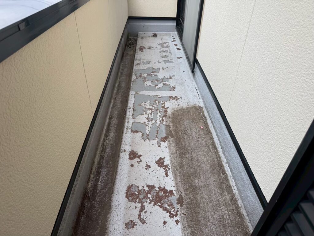 防水塗装工事 施工前