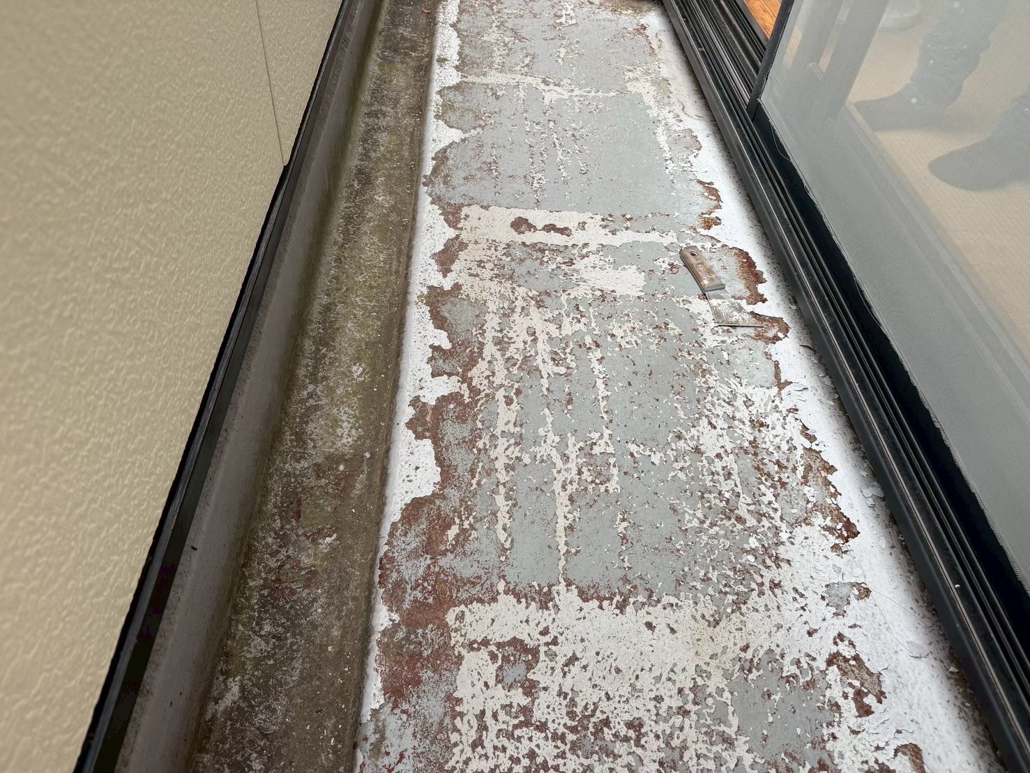 防水塗装工事 施工前