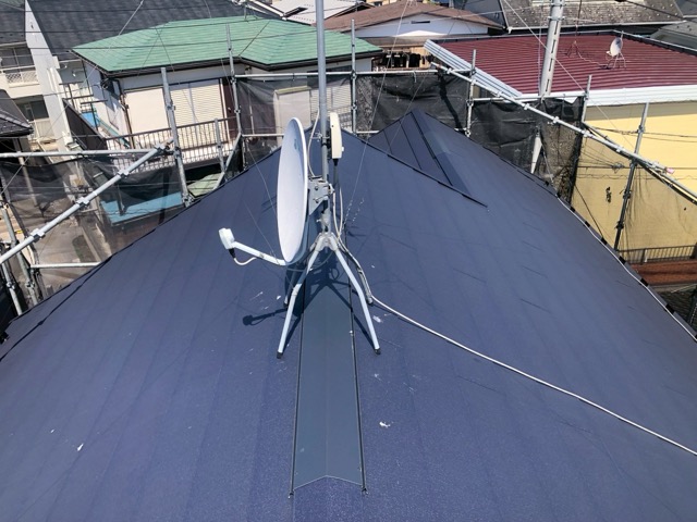 屋根修理 施工後