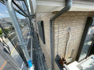 雨樋交換工事 施工前