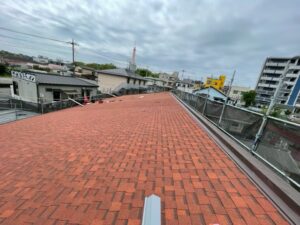 屋根カバー工法 施工後