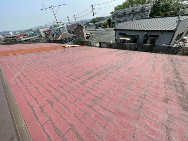 屋根カバー工法 施工前