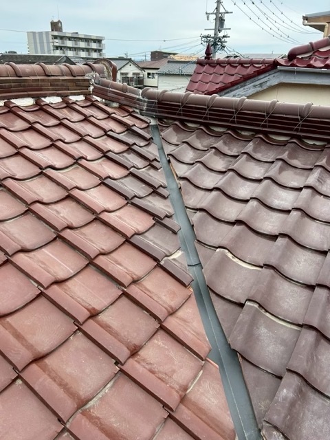雨漏り修理〈瓦補修〉完工
