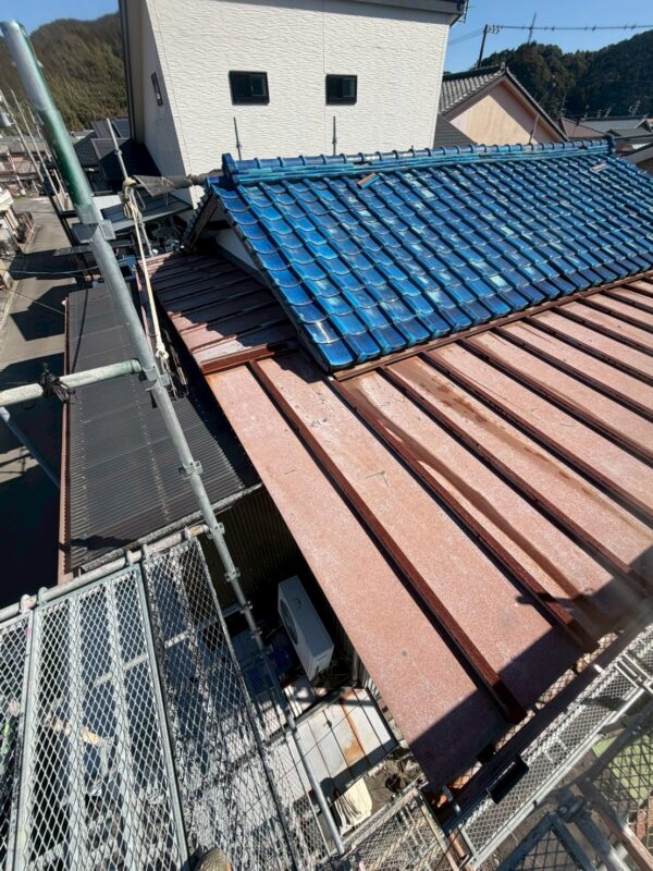 浜松市にて雨漏り修理〈瓦棒屋根の雨漏り・葺き替え工事〉 施工後