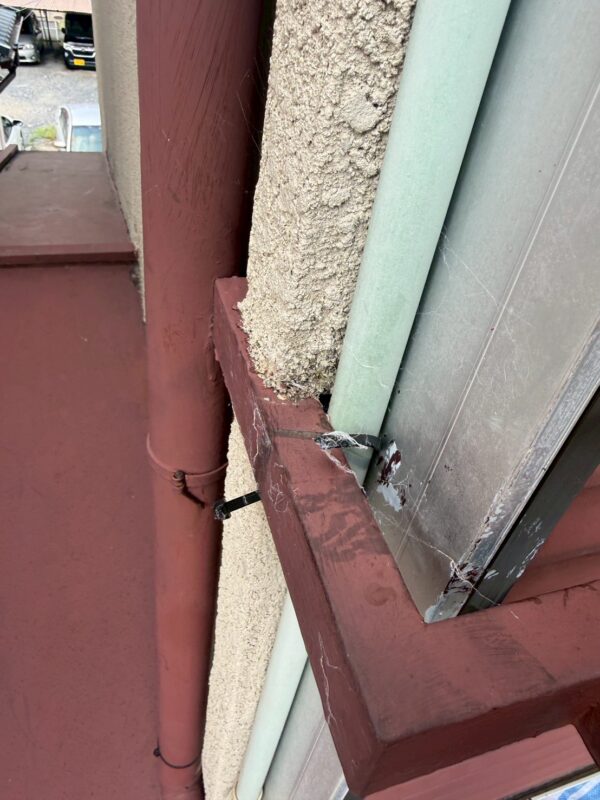奈良市東九条町にて強風時だけ発生する雨漏り修理 施工後