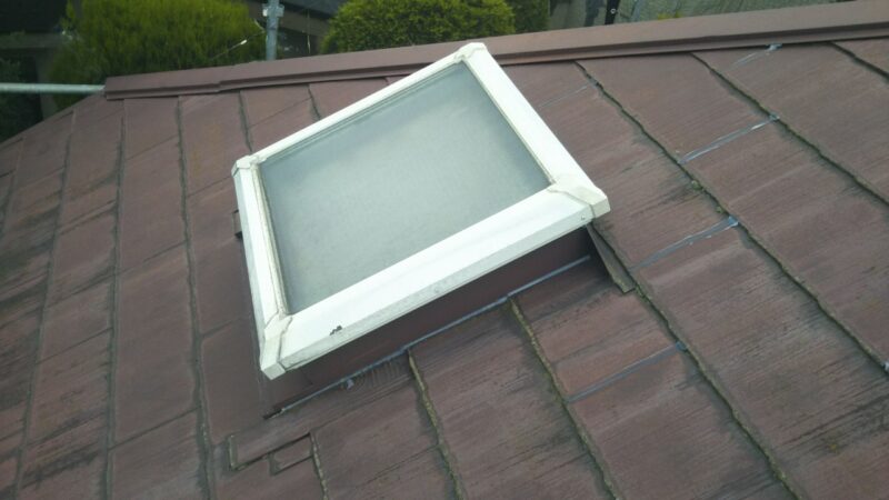 横浜市西区にて雨漏り修理〈天窓雨漏りでカバー工法〉 施工後