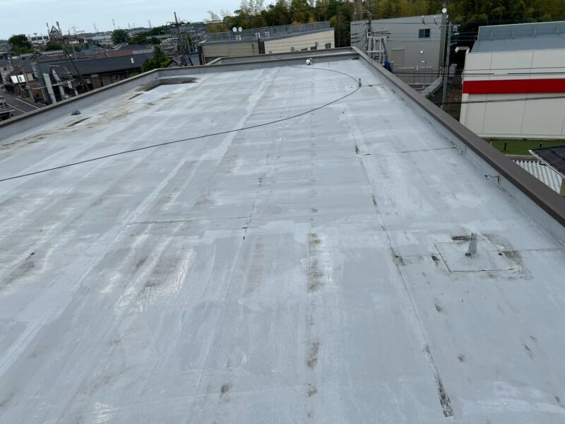 川口市にて雨漏り修理〈マンション屋上の雨漏り・防水工事〉 施工後