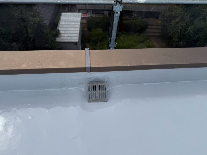 川口市にて雨漏り修理〈マンション屋上の雨漏り・防水工事〉 施工後